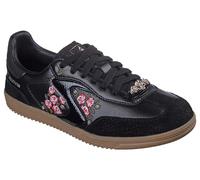 Skechers Baskets Hotshot-Fiercely Floral pour Femme, Noir/Multicolore, 39.5 EU
