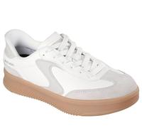 Skechers Baskets Hotshot Hi Lifted Luxe pour Femme, Blanc cassé, 36 EU