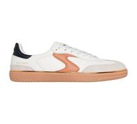 Skechers Baskets Hotshot Living Luxe Femme – Duraleather/Cuir naturel, détails marron – Taille 39