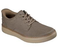 Skechers Baskets Hyland pour Homme, Toile Taupe foncé, Pointure 41