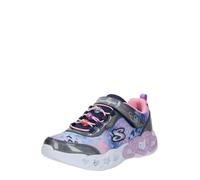 SKECHERS Baskets 'Infinite Heart Lights' bleu marine / bleu roi / violet / rose, Taille 36