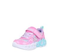 SKECHERS Baskets 'INFINITE HEART LIGHTS - HEART' bleu ciel / lilas / rose / poudre, Taille 24