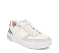 Skechers Court Classics Jade Feline Instinct pour femme, Naturel/multicolore, 40 EU
