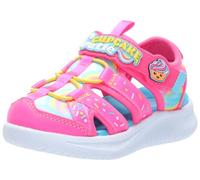 Skechers Baskets Jumpsters pour fille, Rose vif/multicolore, 26 EU Toddler