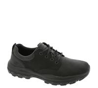 Skechers Baskets Knowlson Leland pour Homme, Cuir Noir, 47.5 EU