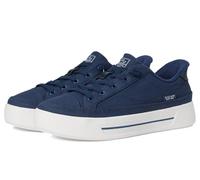 Skechers Femme Hands Free Slip-ins Bobs-Social Basket, Bleu Marine, 40 EU