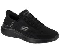 Skechers Baskets Mains-Libres Bounder 2.0 EMERGED pour Homme, Maille synthétique Noire, 41.5 EU