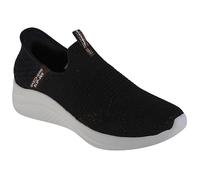 Skechers Baskets Mains Libres pour Femme : Baskets sans Lacets Ultra Flex 3.0, Noir, 40 EU