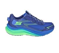 Skechers Baskets Max Cushioning Ascender pour garçon, Bleu marine/vert citron, 4 Big Kid