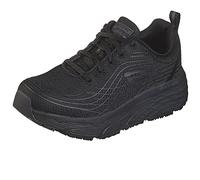 Skechers Baskets Max Cushioning Elite SR pour Femme, Noir/Textile, 37 EU