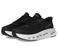 Skechers Baskets Max Cushioning Glide-Step Sapphire pour Femme, Noir, 42 EU