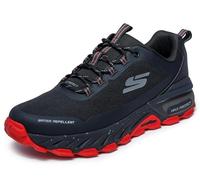 Skechers Baskets Max Protect pour Homme, Noir/Rouge, Pointure 42