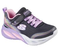 SKECHERS Baskets mélange de couleurs / noir, Taille 33