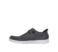 Skechers Baskets Melson-Coronado pour homme, noir/gris, 41.5 EU