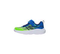 SKECHERS Baskets 'Microspec Velocity' bleu / bleu marine / vert fluo, Taille 27
