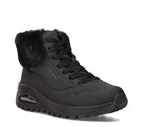 Skechers Baskets montantes pour femmes, noir/noir, 35 EU