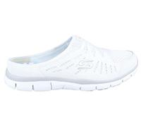 Skechers - Baskets Mules Sport No Limits à Enfiler pour Femme, Blanc (Blanc), 40.5 EU
