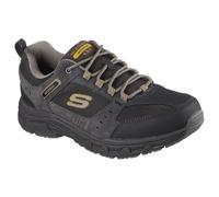 Skechers Baskets Oak Canyon Ingram Brexie pour homme, bordure marron synthétique en daim, 44 EU