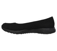 Skechers Women's Microburst One up Fashion Sneaker,black,6.5 W US