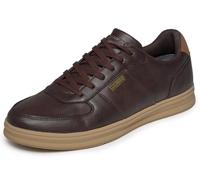 Skechers Baskets Palmiro pour Homme, Chocolat, Pointure 42