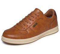 Skechers Baskets Palmiro pour Homme, Marron, Pointure 45