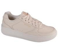 Skechers Baskets Plimsolls pour Femme, Beige, 37.5 EU