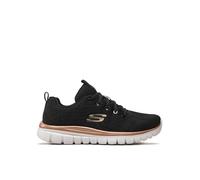 Skechers Chaussures Graceful Get Connected – Noir/Doré/Blanc Femme – 38
