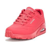 Skechers Baskets pour Femme, Rouge, 38 EU