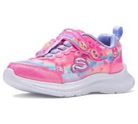 Skechers Baskets pour Fille JUMPSTERS Cutie Critters, Textile Rose/Multi synthétique, Pointure 38