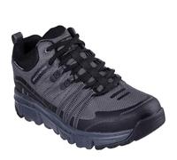 Skechers Baskets pour Homme à Canobie, Charcoal Synthetic Textile Black Trim, 44 EU