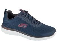 Skechers Baskets pour Homme, Bleu, 45 EU