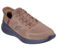 Skechers Baskets pour Homme, Gris, 42 EU