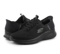 Skechers Baskets pour Homme, Noir, 41 EU
