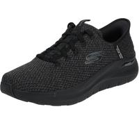 Skechers Baskets pour Homme, Tricot Noir., 46 EU