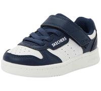 Skechers Baskets Quick Street pour garçon, Bleu Marine/Blanc, 6 UK Child