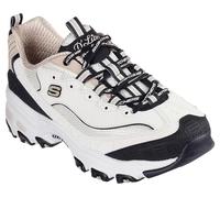 Skechers D'Lites - Retro Rewind Chaussures Moyen Width en Beige/Noir, Pointure 37.5
