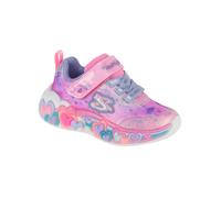 Skechers Baskets Eternal Heart Lights Filles Bleu/Violet/Rose Taille 26