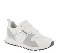 Skechers Baskets Runway-Posh Gal pour femme, Blanc/argenté., 37.5 EU