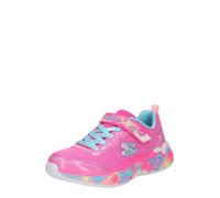 SKECHERS Baskets 'S LIGHTS-ETERNAL HEART LIGHTS' bleu clair / lilas / rose, Taille 33