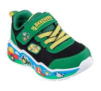 Skechers Baskets Play Scene - Barn - Squad Buddies Vert Taille 26