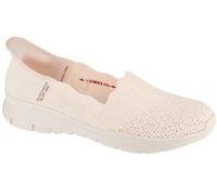 Skechers Baskets Seager Believe It Slip-ins Tricot blanc cassé Femme Taille 41 EU