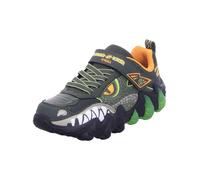 SKECHERS Baskets 'SKECH-O-SAURUS LIGHTS 2.0' vert / olive / noir, Taille 28