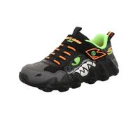 Skechers Baskets Skech-o-Saurus Lights pour garçon, Noir/vert citron, 27 EU