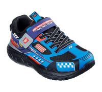 Skechers Baskets Skech Tracks pour garçon, bleu/rouge, 11.5 Little Kid