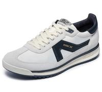 Skechers Baskets SKX 92 SPECTIVE pour Homme, Cuir Blanc/Textile Noir/polyuréthane, Pointure 46