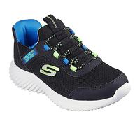 Skechers Chaussures Slip-Ins Bounder Brisk Burst – Noir/Bleu Enfant 32