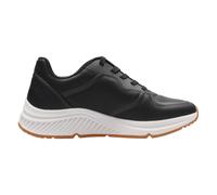 Skechers - Baskets Sportive en Cuir avec Support de la Voûte Plantaire - Femme - Chaussures - Noir - Taille: 37 EU