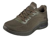 Skechers Baskets Squad Air Close Encounter pour Femme, Vert Olive, 40 EU