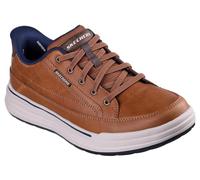Skechers Baskets Sterling Hansel pour Homme, Bagage en Cuir synthétique, 41 EU