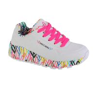 Skechers Baskets Uno Lite Lovely Luv Goldcrown pour enfant Blanc Taille 29